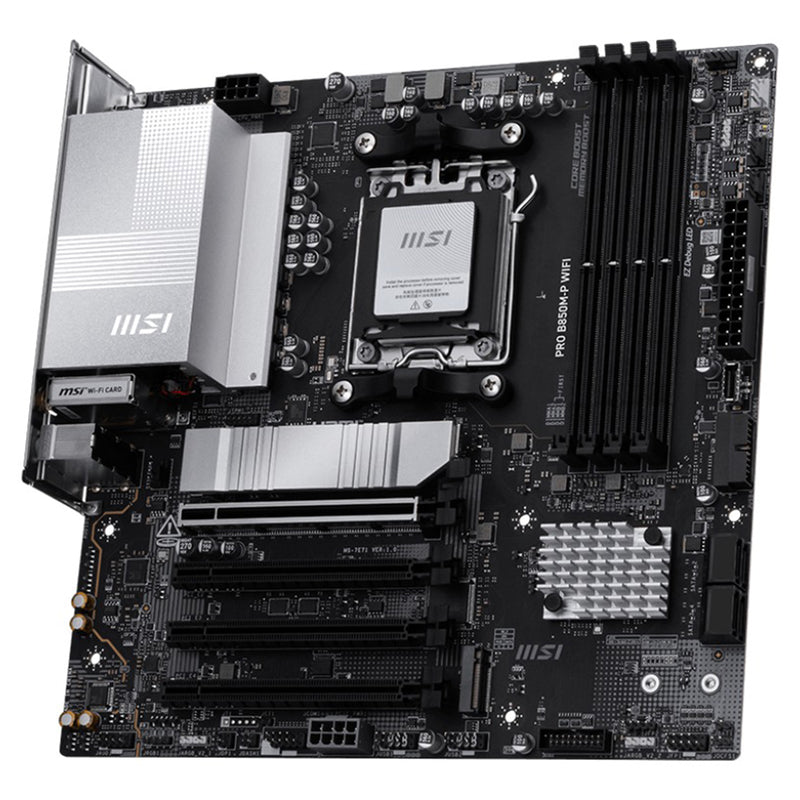 MSI Pro B850M-P WiFi DDR5 AMD Motherboard