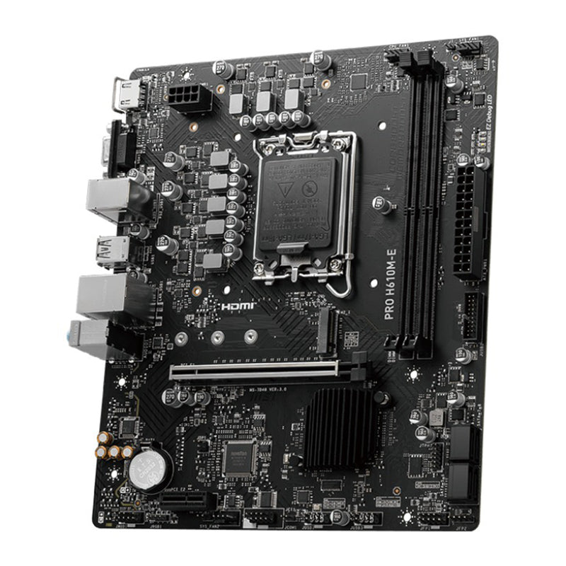 MSI PRO H610M-E DDR5 Motherboard