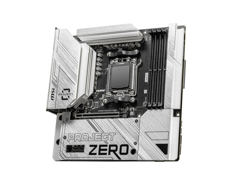 MSI B650M Project Zero AMD Motherboard