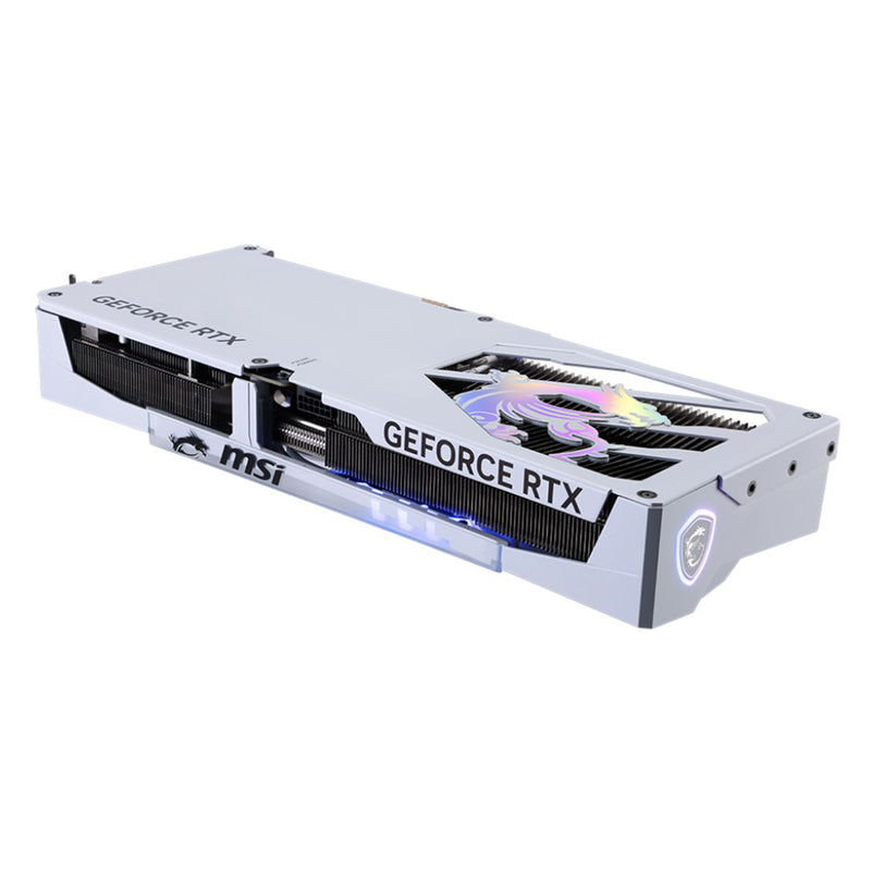 MSI Geforce RTX 5080 16GB GDDR7 Gaming Trio OC Graphics Card (White)