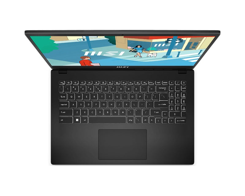 MSI Modern 15 B13M-1025PH Laptop (Classic Black)