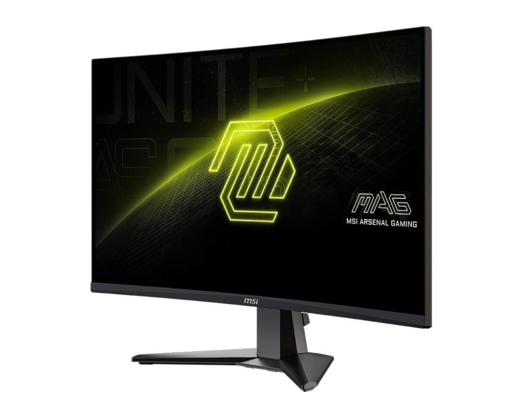 MSI MAG 27C6F 27" FHD (1920x1080) 180Hz 0.5ms (GtG) Rapid VA Curved Gaming Monitor | DataBlitz