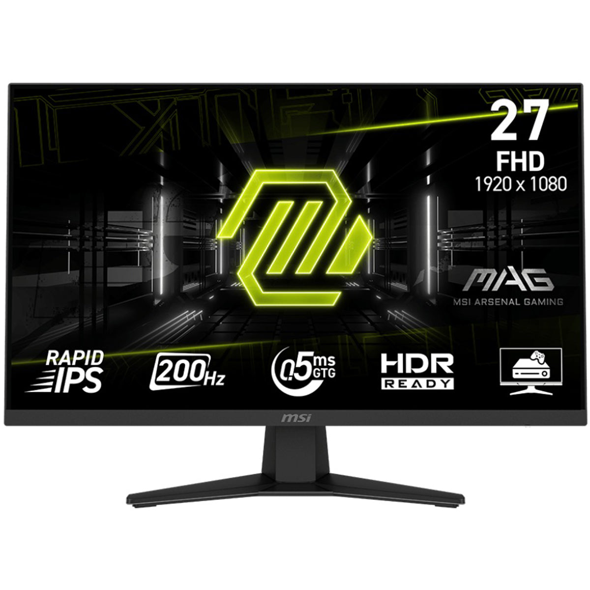 MSI MAG 274F 27" FHD (1920x1080) 200Hz 0.5ms GTG Rapid IPS Adaptive Sync Gaming Monitor