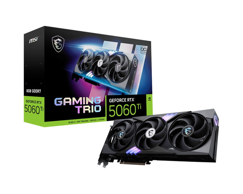 MSI GeForce RTX 5060 Ti 8GB GDDR7 Gaming Trio OC 