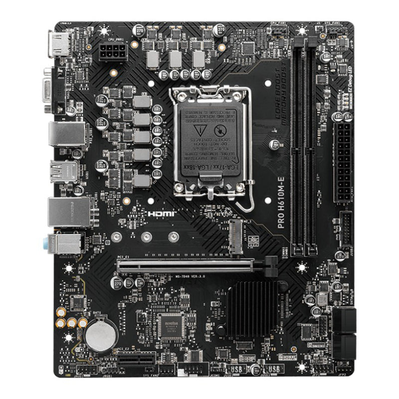 MSI PRO H610M-E DDR5 Motherboard