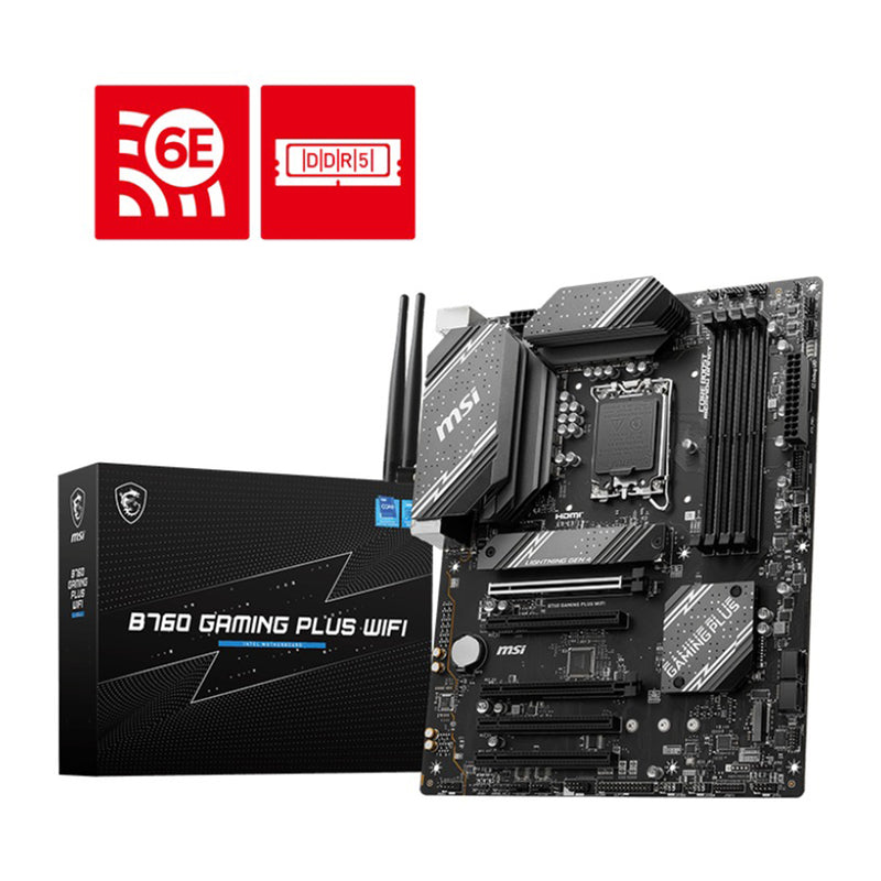MSI B760 Gaming Plus Wifi DDR5 Intel Motherboard