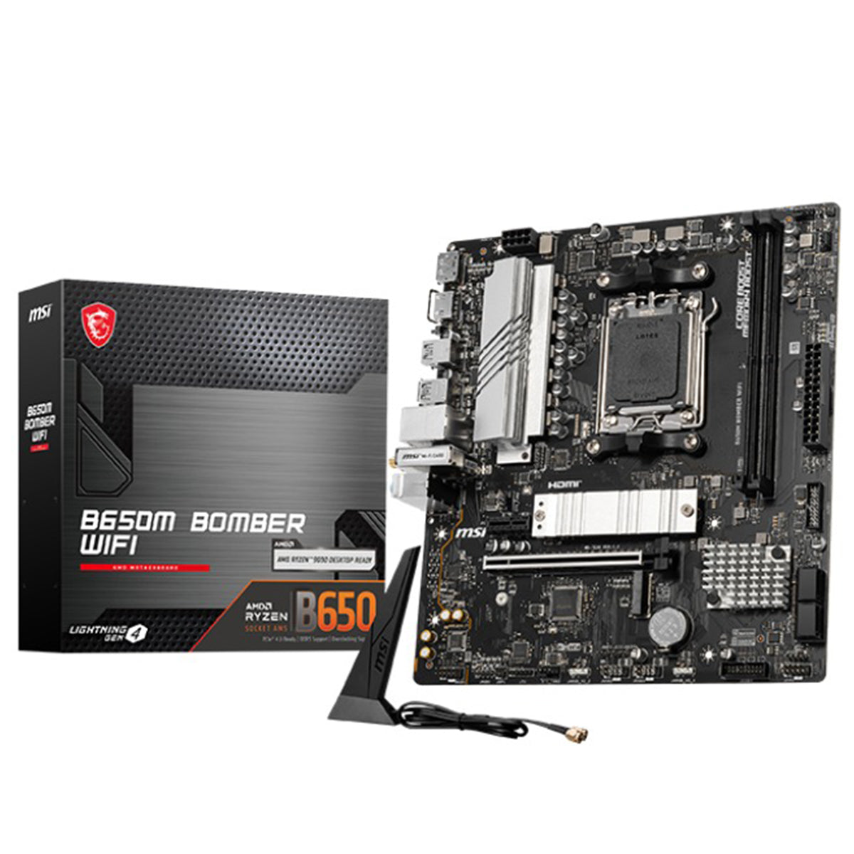 MSI B650M Bomber WiFi AMD Motherboard