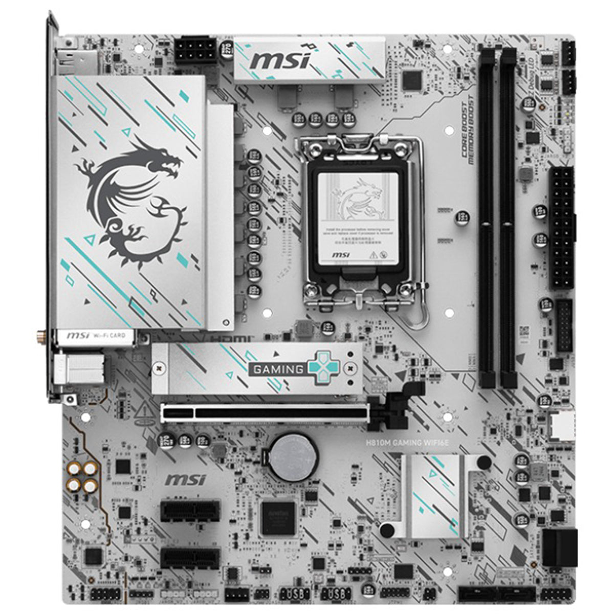 MSI H810M Gaming Wifi6E DDR5 Intel Motherboard
