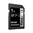 Lexar Professional 1066x SDXC UHS-I C10 U3 V30 160MB/s Read 120MB/s Write SD Card SILVER Series