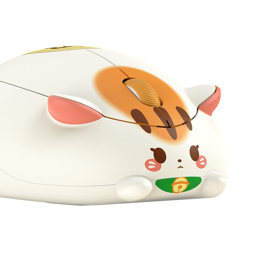 Okat Computer Mouse Akko Cat Theme Wireless Mouse (Blue and White Lan Bai, San Hua, Ragdoll ...