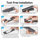 Vention M.2 NVMe & SATA SSD Enclosure (USB 3.2 Gen 2-C) with Heat Sink