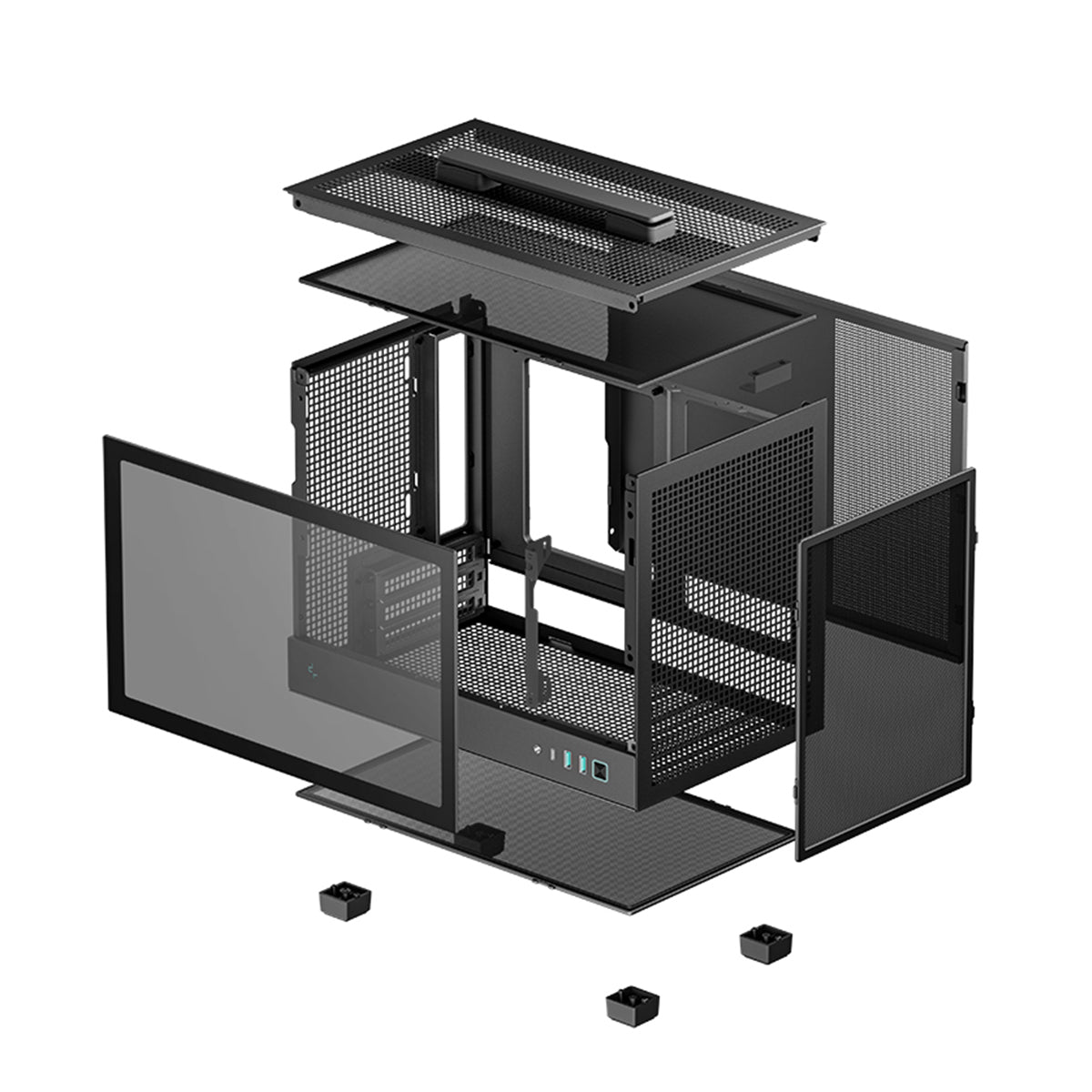Deepcool CH160WH Mini-ITX Mini Tower Cabinet PC Case | DataBlitz