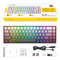 E-Yooso HZ-68 RGB 68-Keys Hot-Swappable Mechanical Keyboard Gradient Grey | DataBlitz