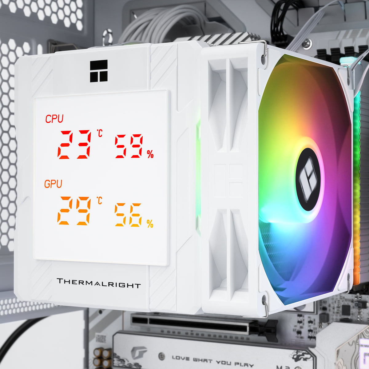 Thermalright Peerless Assassin 120 Digital ARGB CPU Cooler (White)