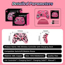 IINE Artemis Leopard Sparkle Wireless Controller with Charging Dock
