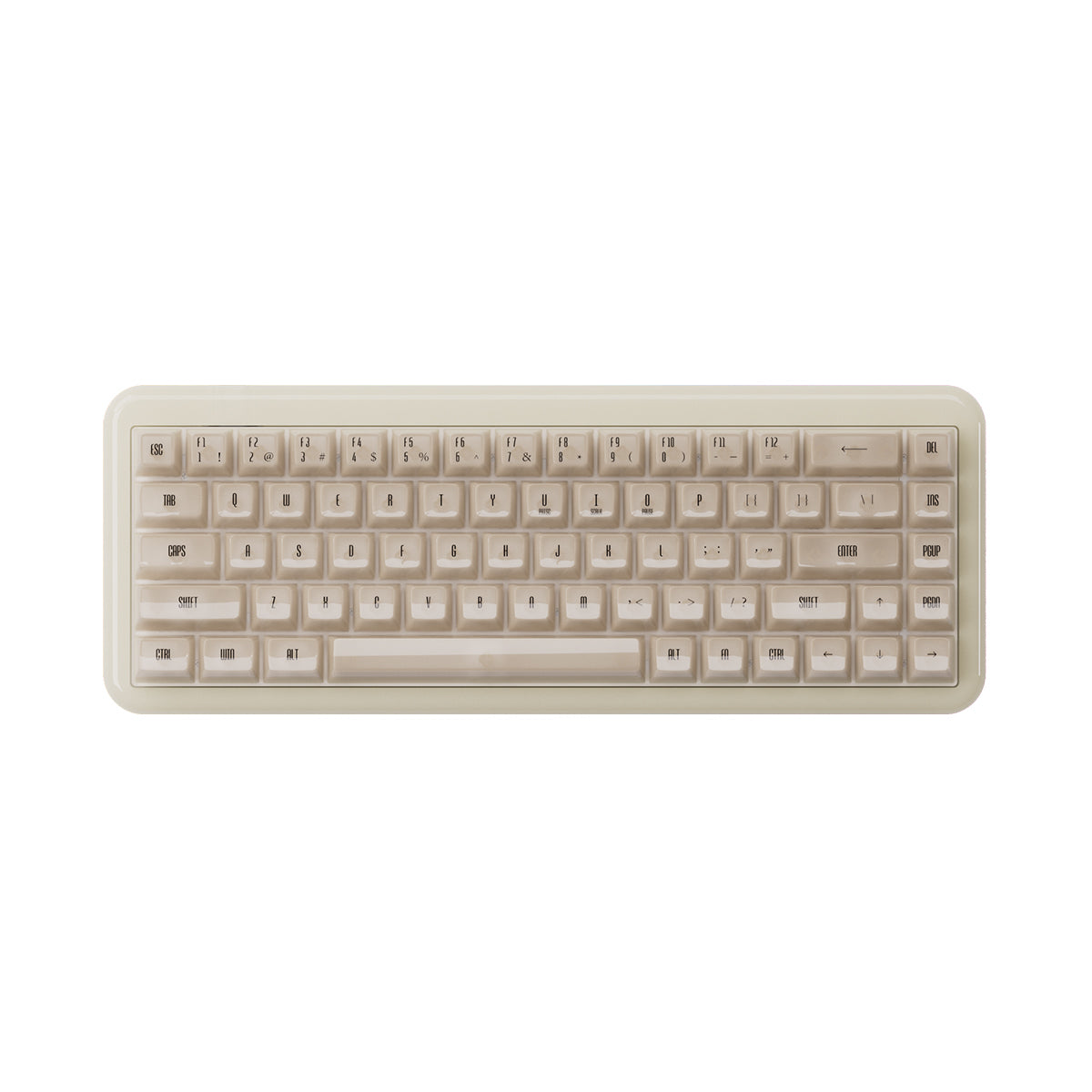 Akko YU01 Antique Jade Resin Case Multi-Mode RGB Hot-Swappable Mechanical Keyboard (Akko V3 Piano Pro Switch Special Version)