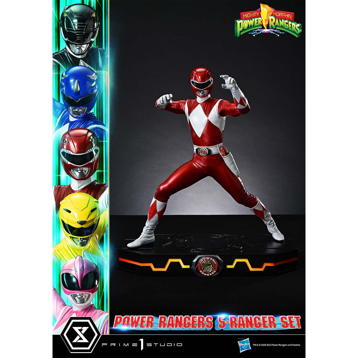 Premium Masterline Mighty Morphin Power Rangers: Power Rangers 5-Ranger Set