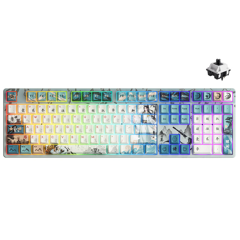 Akko Joy of Life 5108 SE Tri-Mode RGB Hot-Swappable Mechanical Keyboard (Akko V3 Piano Pro)