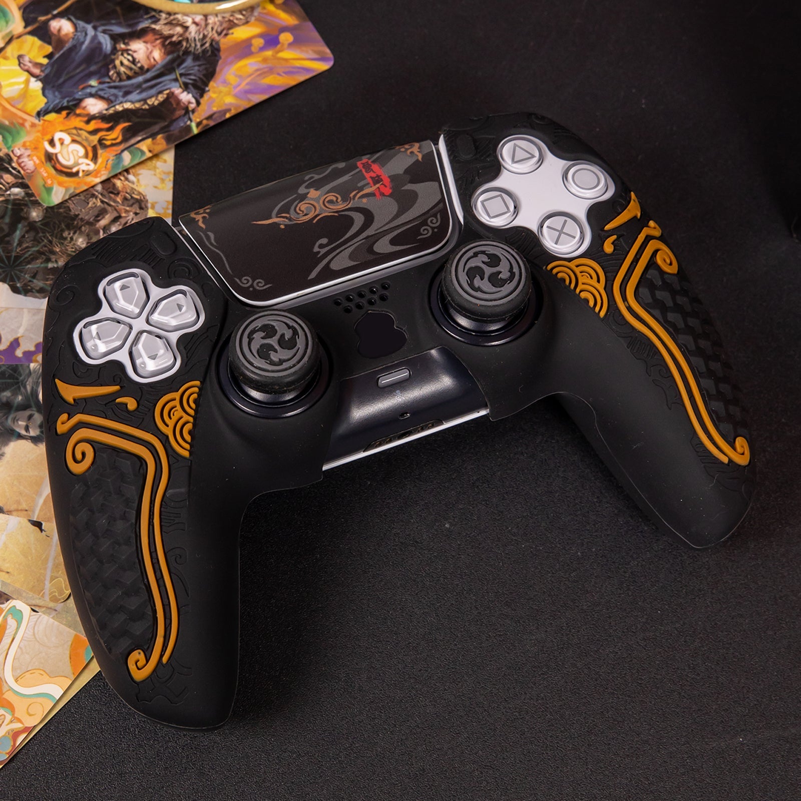 IINE Silicone Protective Case Set for PS5 Controller