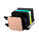 Ocypus Sigma L36 Pro 360mm ARGB AIO Liquid Cooler with 3.5" Square IPS Screen (Black, White)