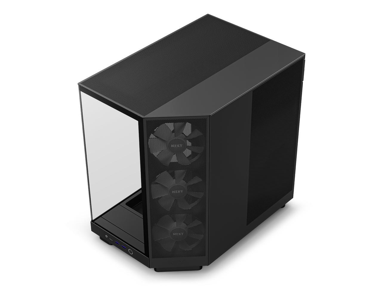 NZXT H6 Flow RGB Compact Dual-Chamber ATX Mid-Tower Airflow Case With RGB Fans
