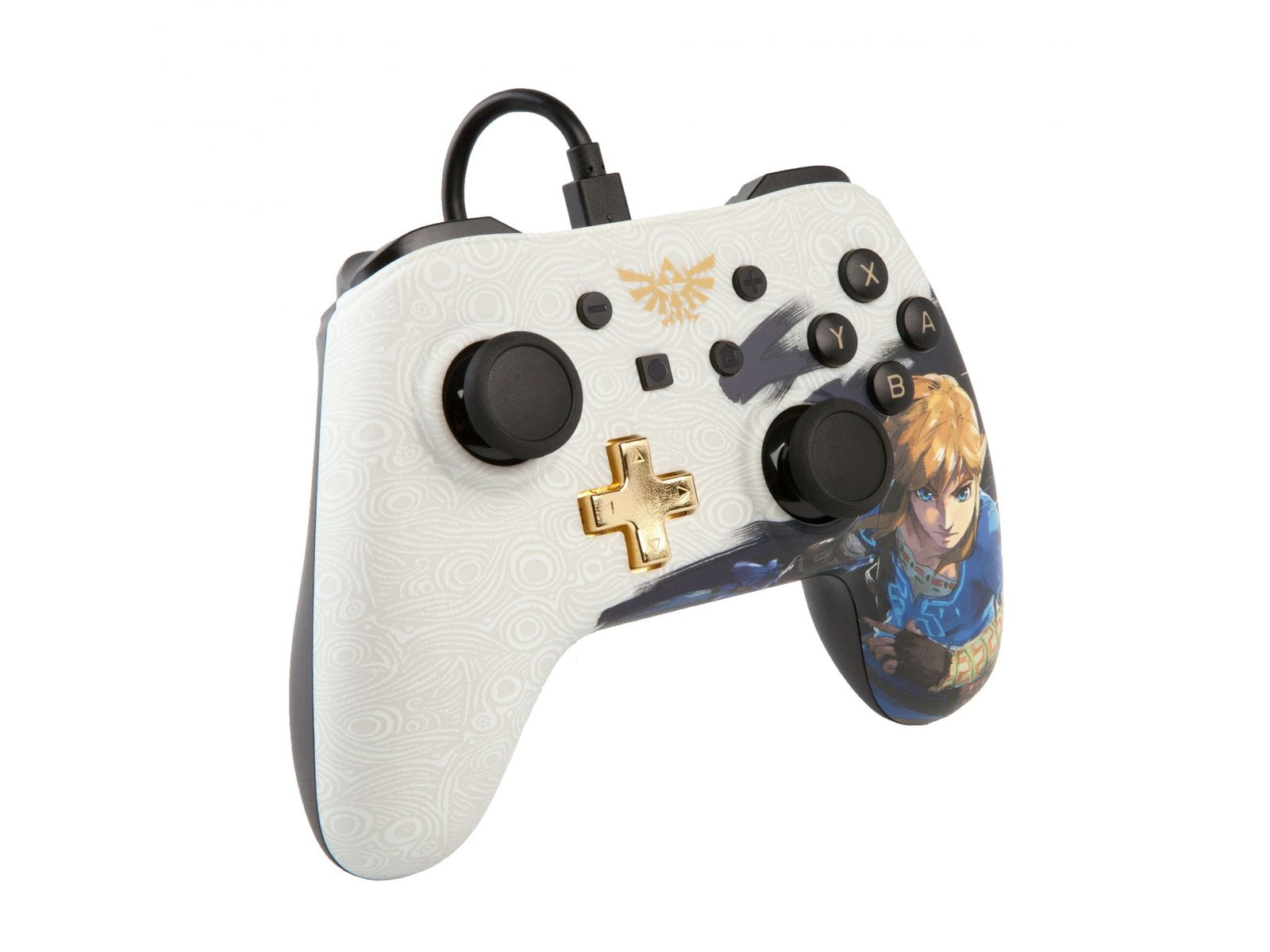 NSW WIRED CONTROLLER THE LEGEND OF ZELDA BREATH OF THE WILD (LINK)