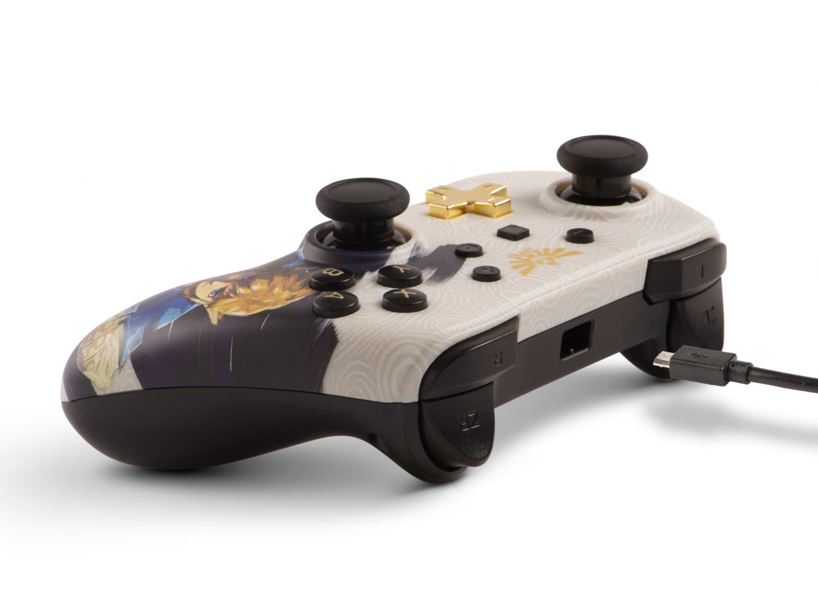 NSW WIRED CONTROLLER THE LEGEND OF ZELDA BREATH OF THE WILD (LINK)