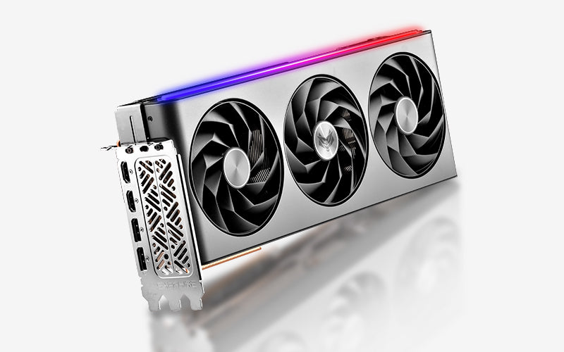 Sapphire Nitro + AMD Radeon RX 7800 XT Gaming OC 16GB GDDR6 Dual HDMI/Dual DP Graphics Card