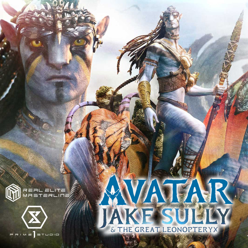 Real Elite Masterline Avatar (Film) Jake Sully & The Great Leonopteryx Avatar Legacy Collection
