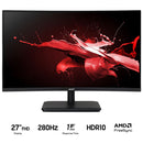 Acer Nitro ED270 ZBMIIPX 27 FHD (1920x1080) 240Hz (280Hz Max) 1MS HDR10 VA Gaming Monitor