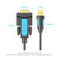 Vention USB to RS232 Serial Adapter - 2M (Black) (VAS-C02-B200)