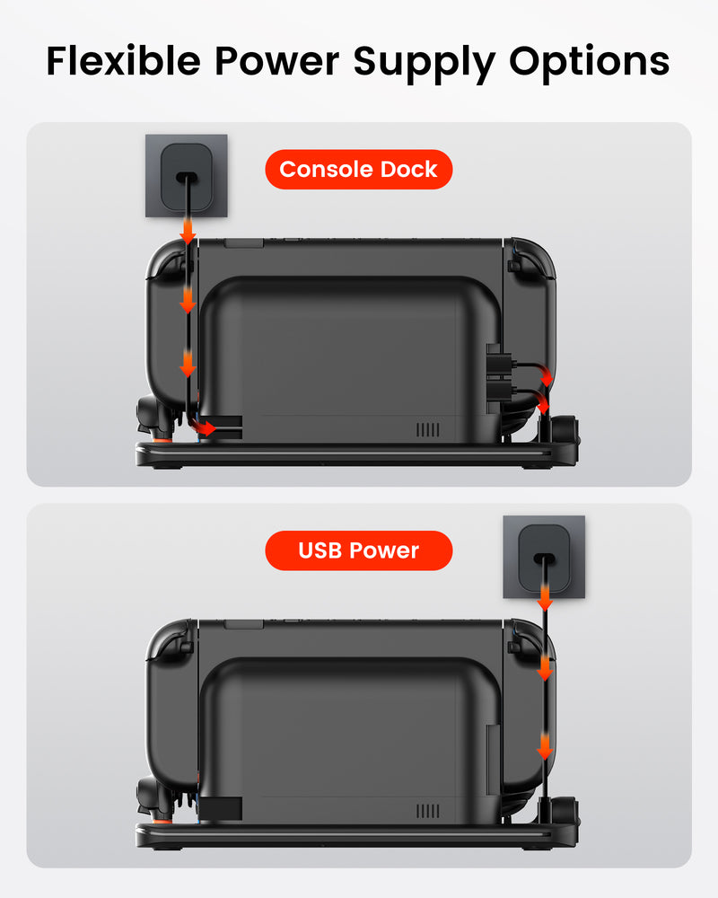 Transnovo Multi-Functional RGB Charging Dock Station for 4 Joy-Con Controller