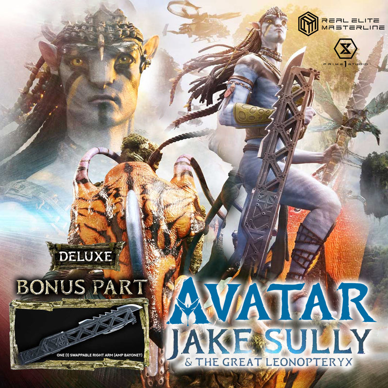 Real Elite Masterline Avatar (Film) Jake Sully & The Great Leonopteryx
