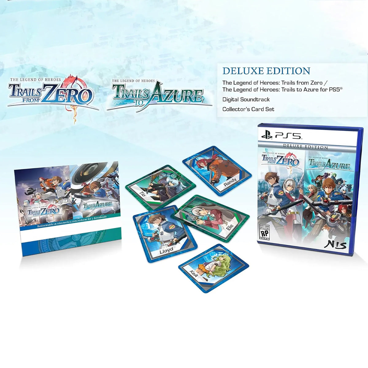The Legend of Heroes: Trails from Zero / The Legend of Heroes: Trails to Azure - Deluxe Edition