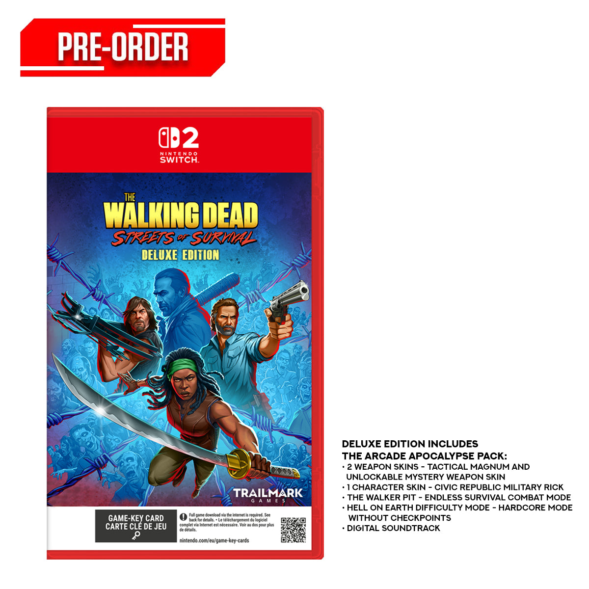 Nintendo Switch The Walking Dead Streets of Survival Deluxe Edition
