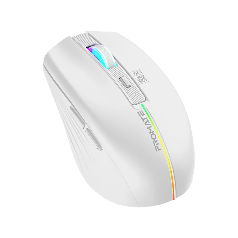 Promate Kitt 2.4Ghz Wireless Ergonomic Optical Mouse