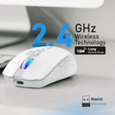 Promate Kitt 2.4Ghz Wireless Ergonomic Optical Mouse