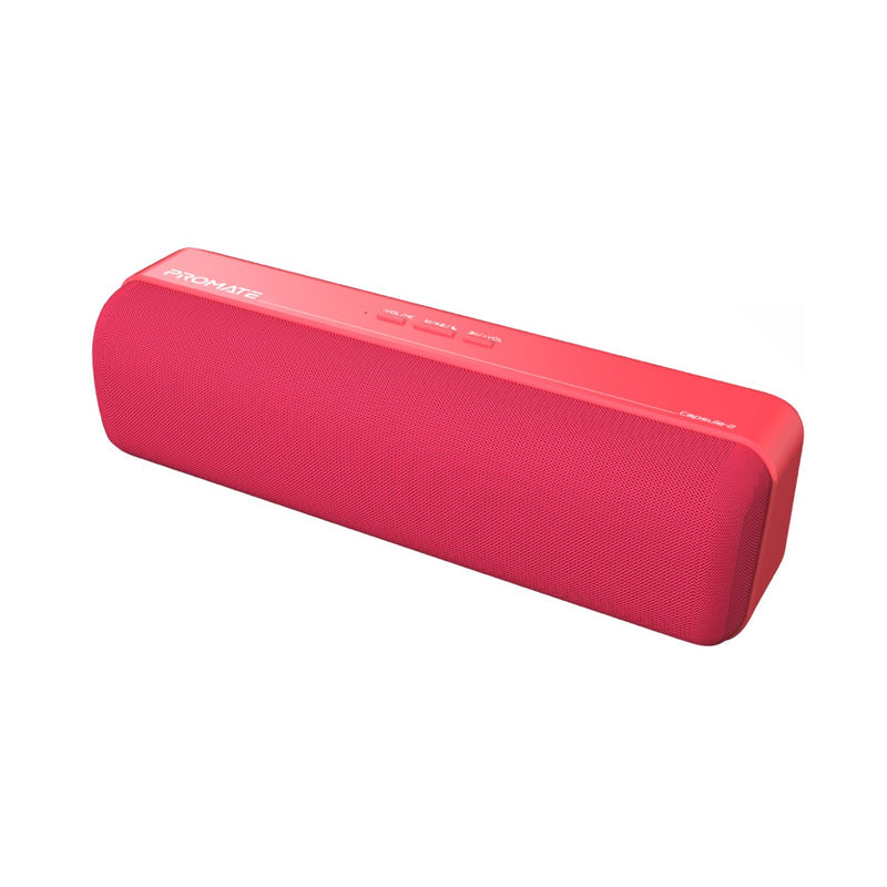 Promate Capsule-2 Crystal Sound HD Wireless Speaker (Red)