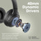 Promate Concord ANC High-Fidelity Stereo Wireless Headphones (Black)