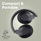 Promate Concord ANC High-Fidelity Stereo Wireless Headphones (Black)