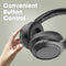 Promate Concord ANC High-Fidelity Stereo Wireless Headphones (Black)