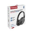 Promate Concord ANC High-Fidelity Stereo Wireless Headphones (Black)