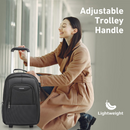 Promate Mogul-TR 2-in-1 Secure Storage Water Resistant Trolley Bag for 16" Laptop With Multiple Large Compartments