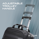 Promate Persona-TR Versatile Travel Trolley Bag for 16" Laptop With Multiple Compartments