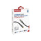 Promate Transline-Ci 27Watts Power Delivery USB-C to Lightning Cable Transparent Shells (Black)