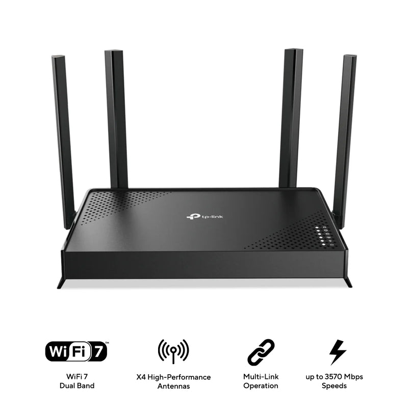 TP-Link BE3600 Dual-Band Wi-Fi 7 Router (Archer BE220)