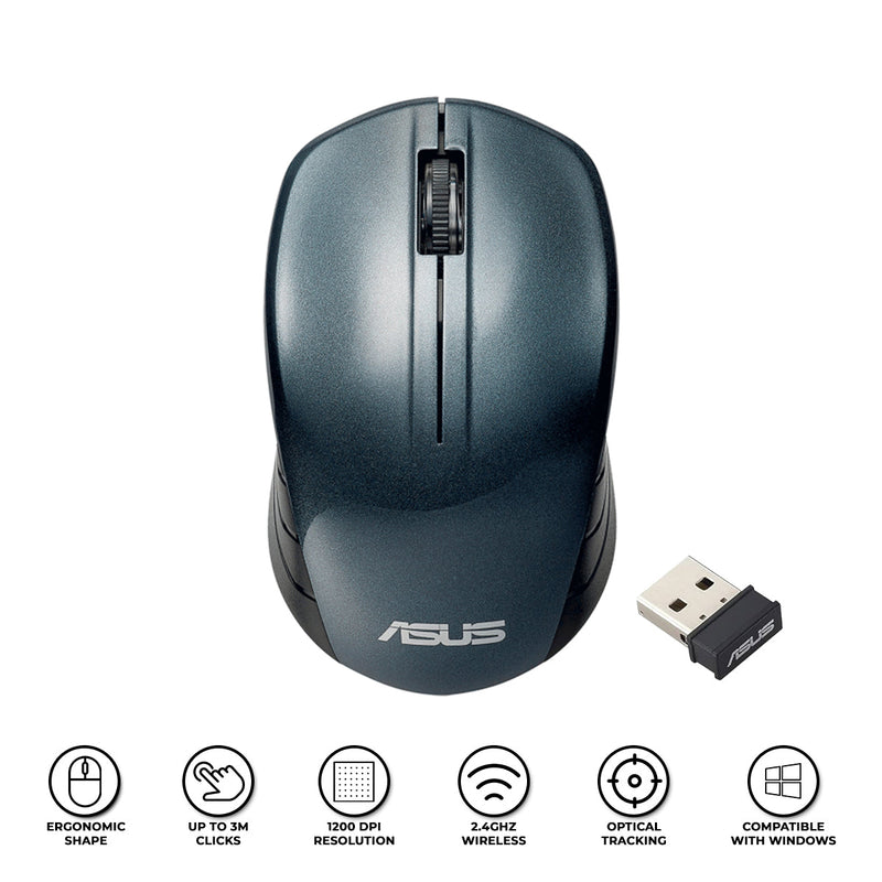 Asus WT200 Wireless Optical Mouse (Blue)