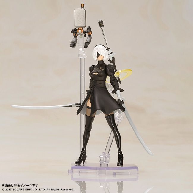Nier Automata Plastic Model Kit - 2B (Yorha No.2 Type B) & 9S (Yorha No.9 Type S)