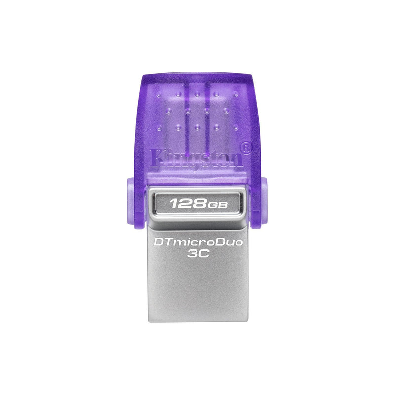 Kingston DataTraveler MicroDuo 3C USB 3.2 Gen 1 200MB/s Read Type-A + Type-C USB Flash Drive