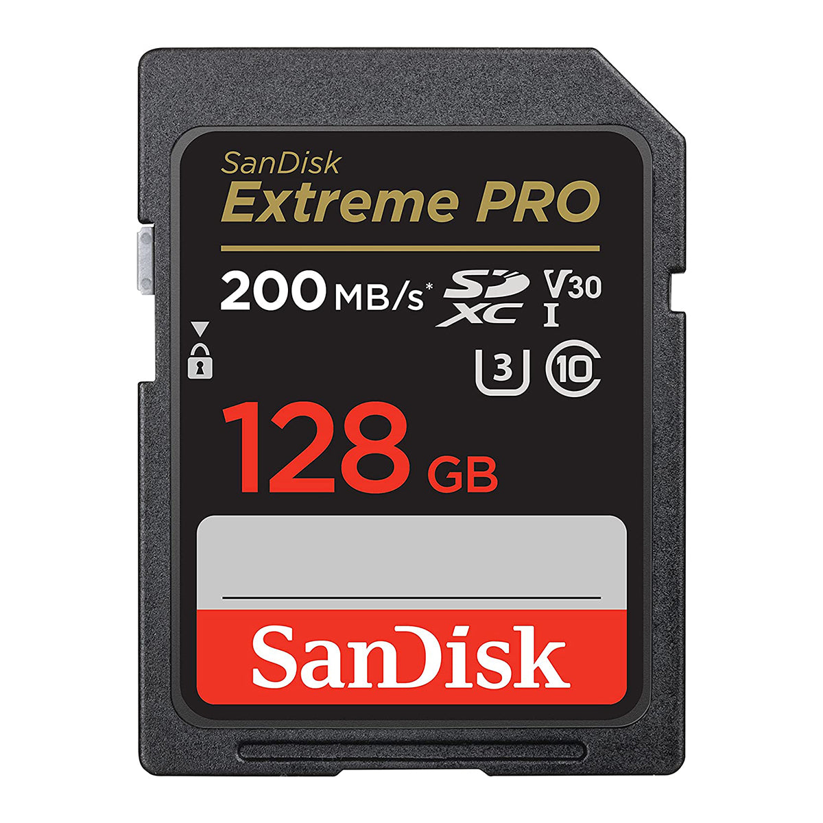 Sandisk Extreme Pro 128GB 200MB/S SDXC UHS-1 Card (SDSDXXD-128G-GN4IN)